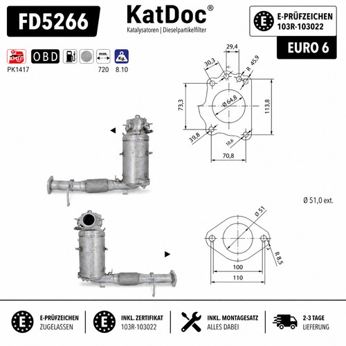 Dpf partikelfilter mazda 3 - ✅,